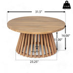 Acacia Wood Outdoor Coffee Table