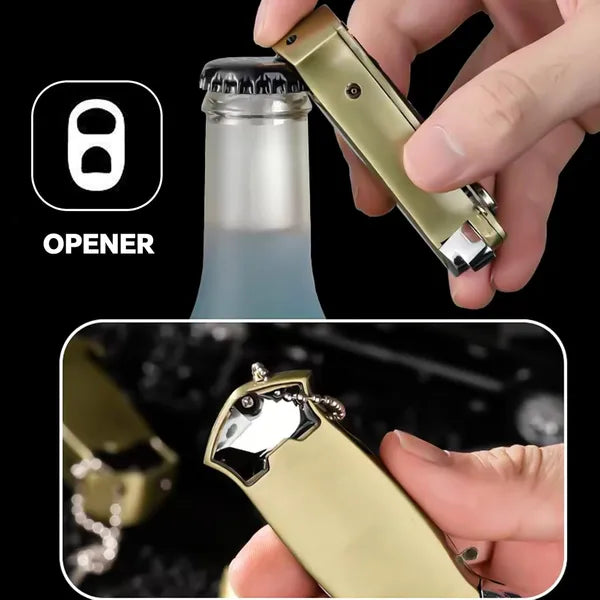 Cool Metal Design Jet Torch Lighter Refillable Butane Novelty Lighter