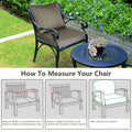 Outdoor Seat Cushion Set Waterproof Patio Furniture Cushion And Back P