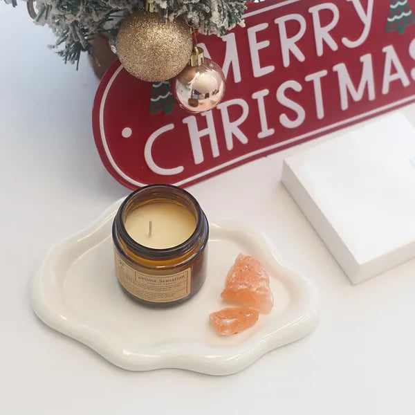 Ceramic Jewelry Tray Trinket Dish