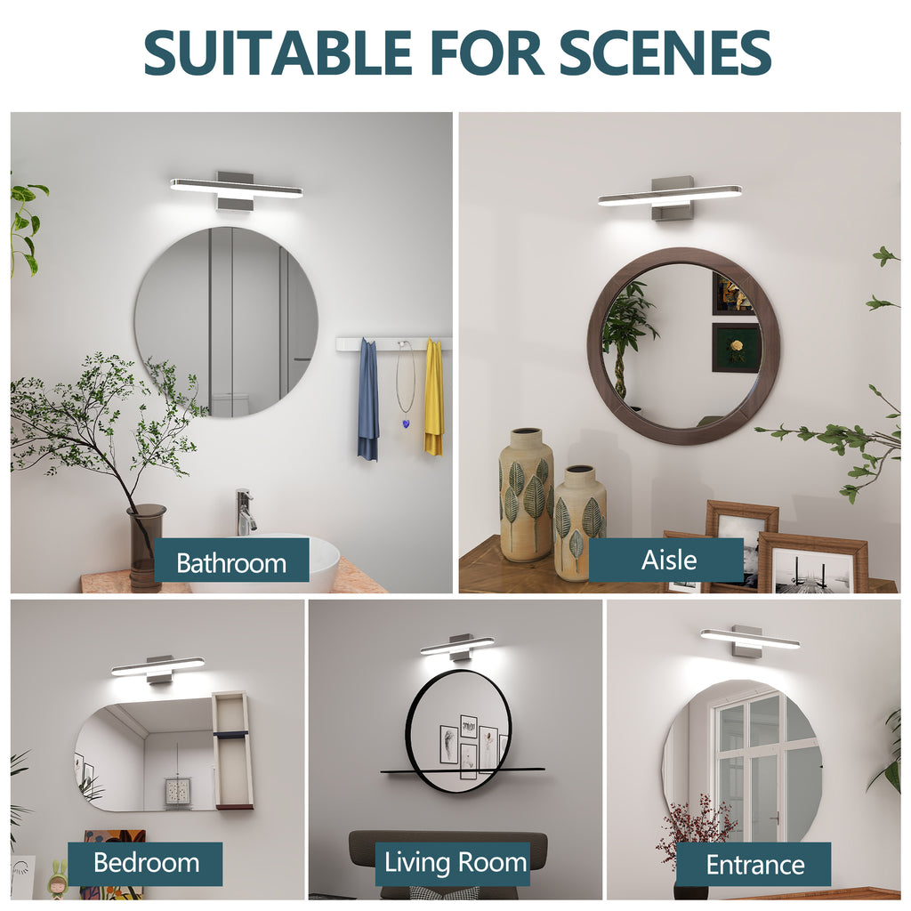 LED Bathroom Vanity Light Bar Dimmable Bathroom Light Fixtures Modern