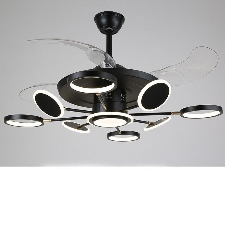 Nordic Ceiling Fan with Tri-Color LED Light & Remote, 42 or 48 in.