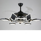 Nordic Ceiling Fan with Tri-Color LED Light & Remote, 42 or 48 in.