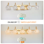 29 Modern Crystal Bathroom Vanity Light