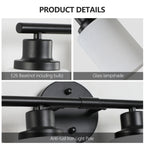 39 Modern 6-Light Vanity Bathroom Mirror Light