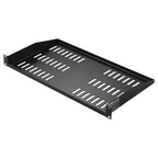 VEVOR 2PCS 1U Server Rack Shelf Depth Vented Rack Mount Shelf Tray