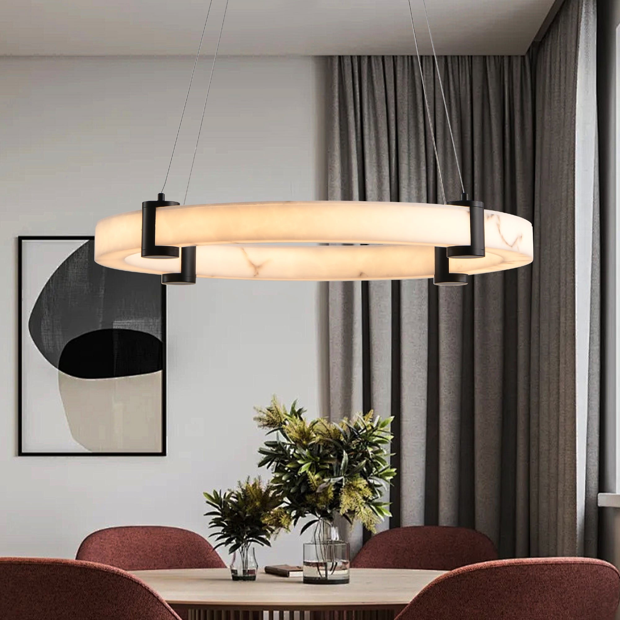 Modern LED Pendant Light for Kitchen Island and Dining Room