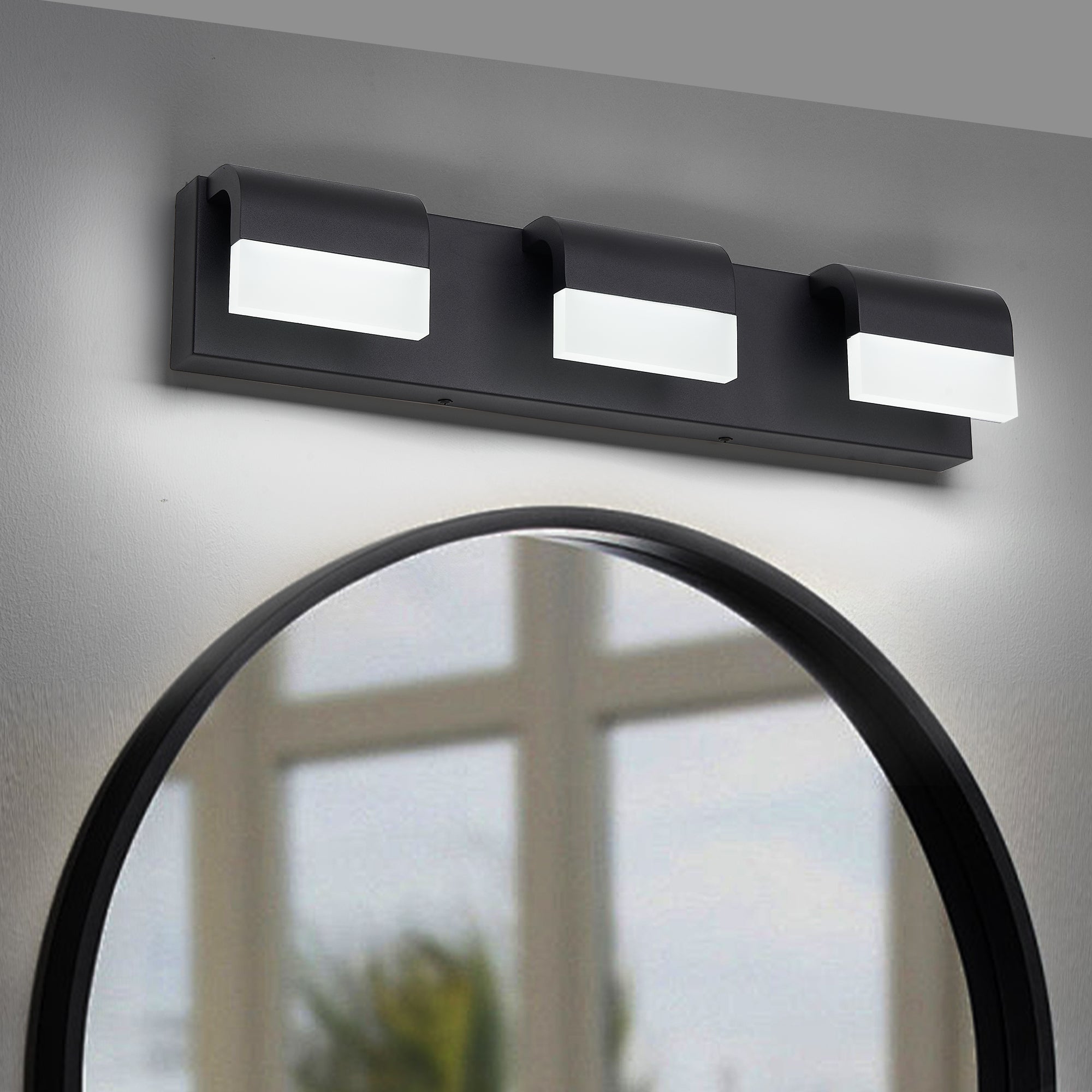 LED Contemporary Vanity Lights Fixture Bathroom Wall Light Over Mirror