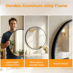 Round Wall Mirror