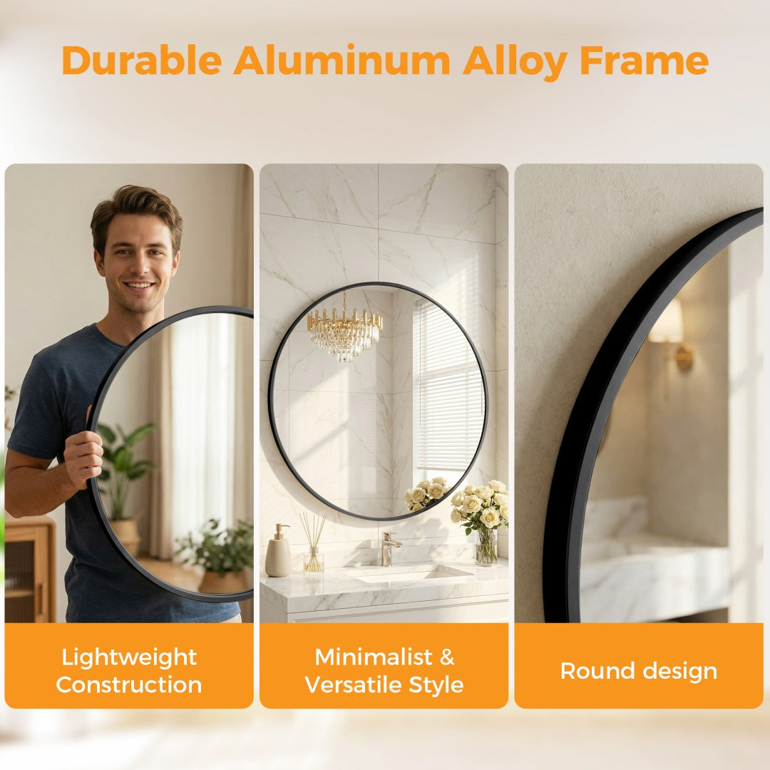 Round Wall Mirror