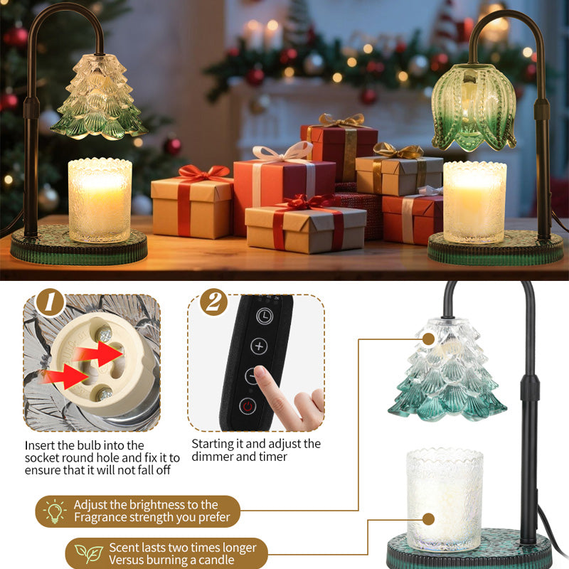 Candle Warmer Lamp With Timer & Dimmer
