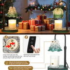 Candle Warmer Lamp With Timer & Dimmer