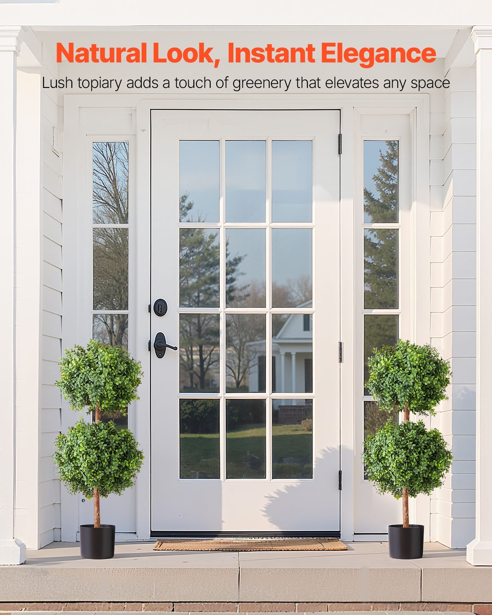 Artificial Topiary Boxwood Double Ball