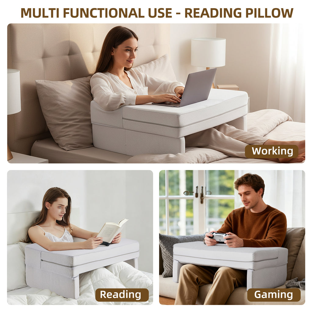 Stable Support Reading Pillow