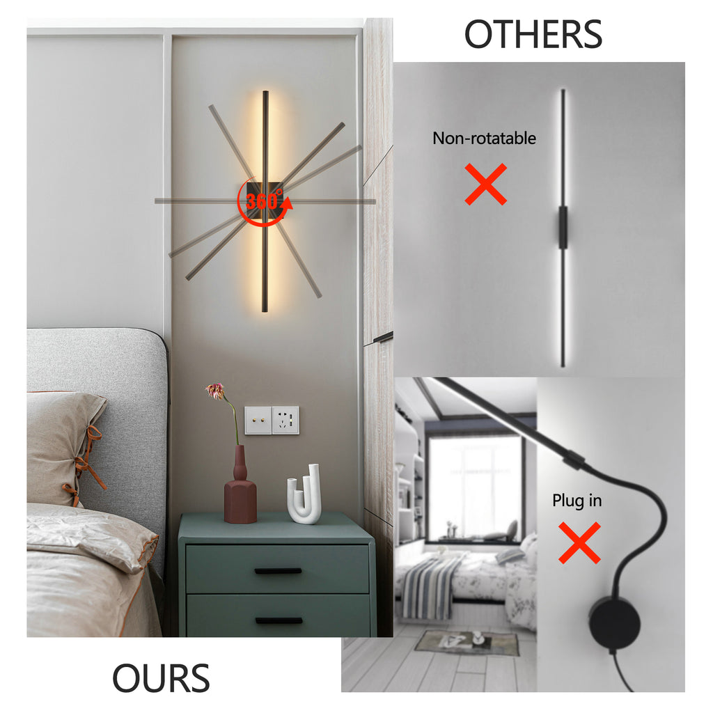 28 2-Pack Modern LED Wall Sconce