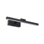 16inch Black Bathroom Light Fixtures Over Mirror Modern Dimmable LED V