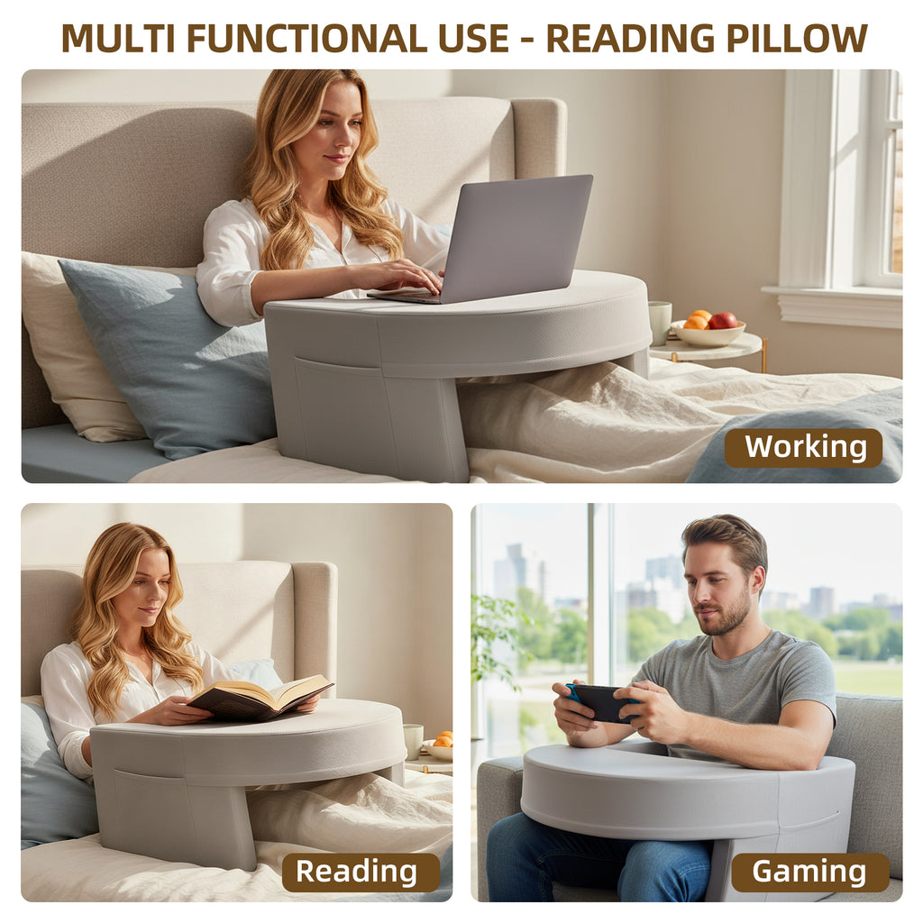 Stable Support Reading Pillow