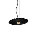 Modern Iron Pendant Light, LED, 14, 16, or 20 in