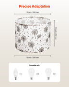 Drum Lamp Shade 2 Set