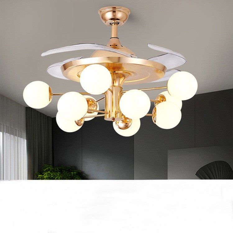 Nordic Ceiling Fan with Tri-Color LED Light & Remote, 42 or 48 in.