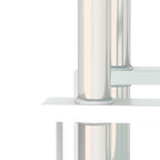 White Glass Coffee Table |  2-Layer Design