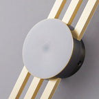 Full Copper Linear Wall Sconce, 25 to 48 in Lengths