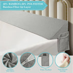 Air Layer Fabric Gap Pillow Diamond-shaped Pocket137x24.5x15cm