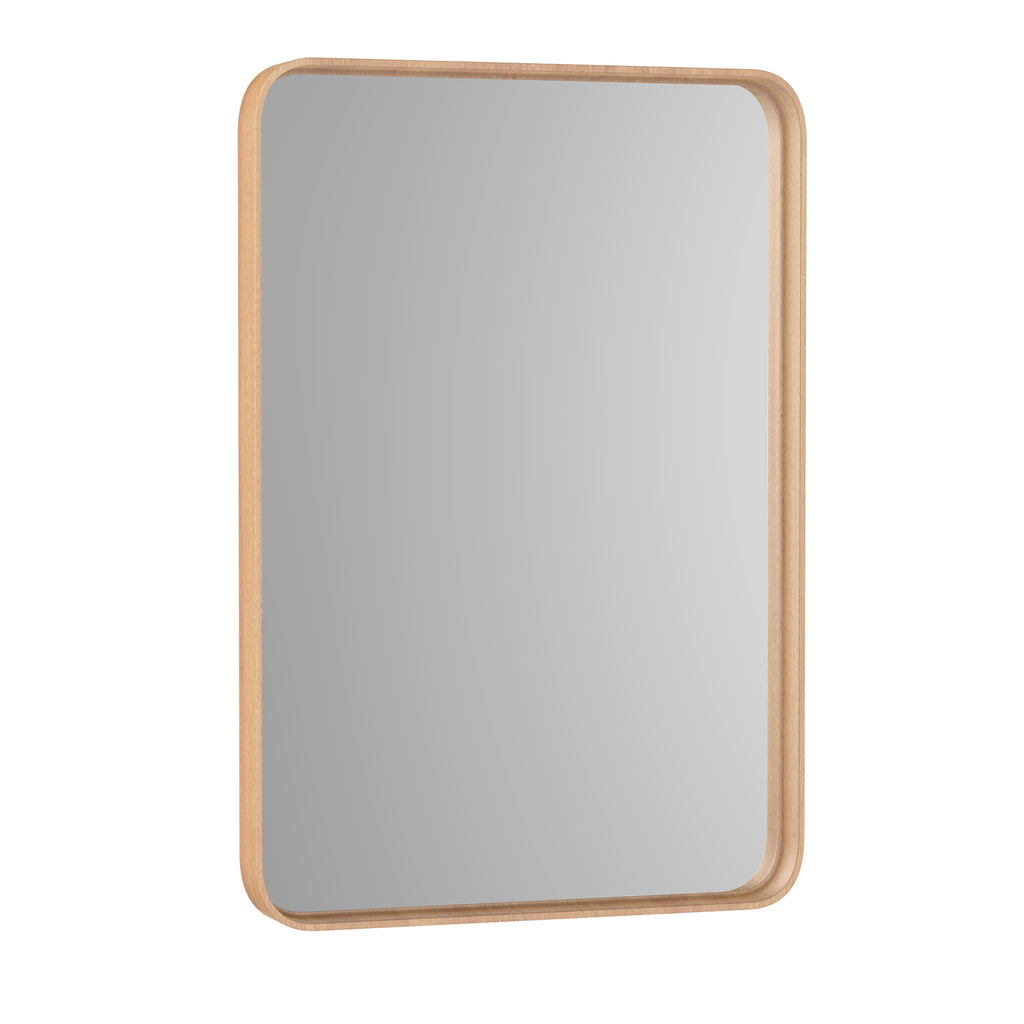 Wall Mirror With Rectangular Metal Frame