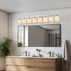 8-Light Bathroom Light Fixtures