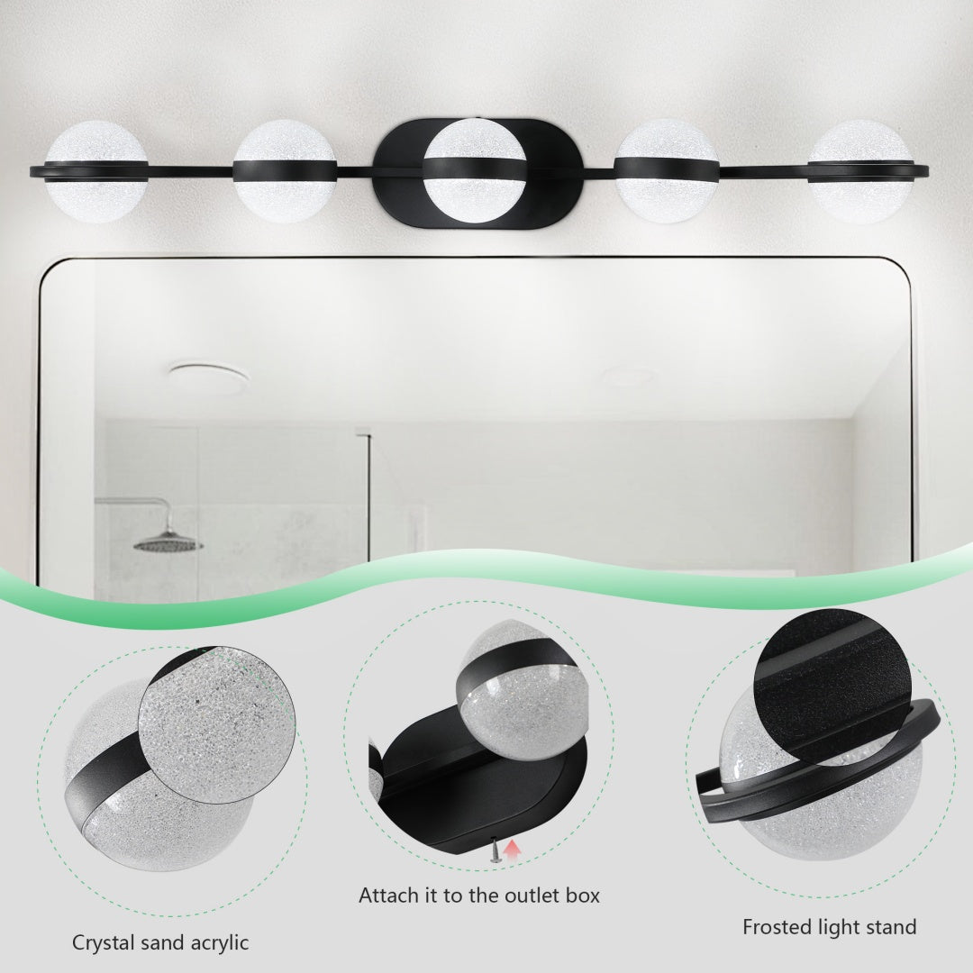 NEW SKU W1340P206793 35 Modern Minimalist Bathroom Vanity Light