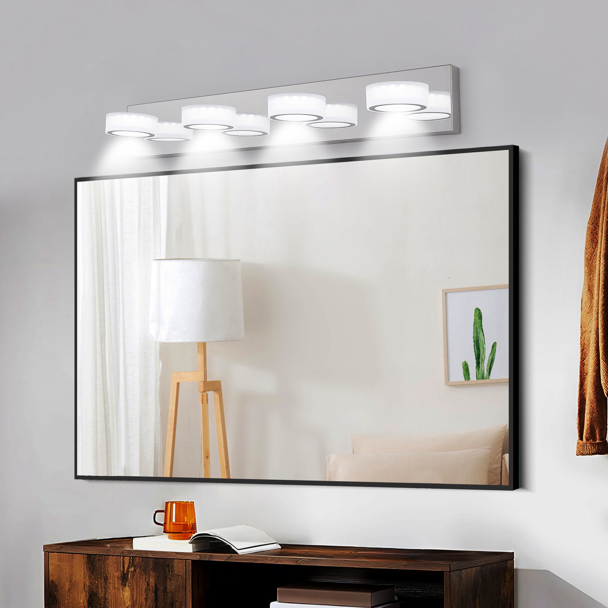 29 Modern 4-Light LED Vanity Light