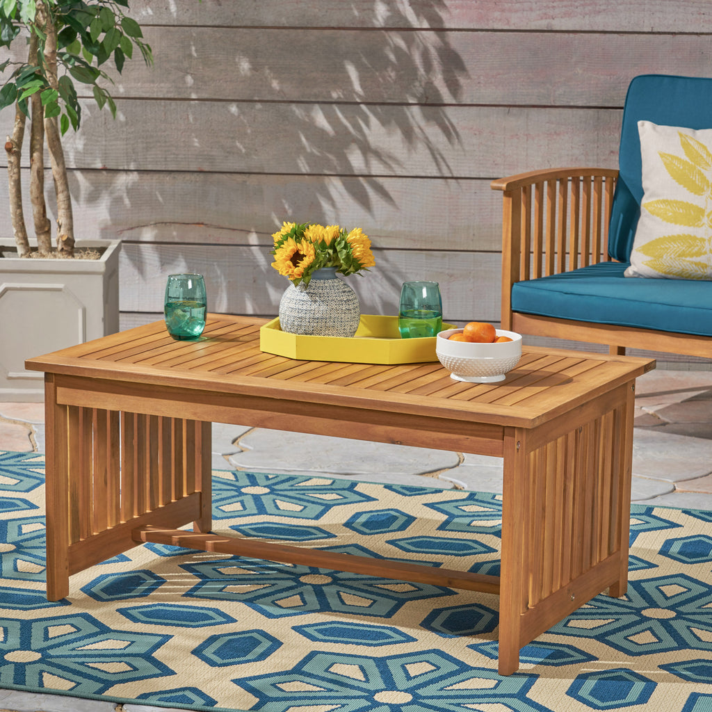 Casa Acacia Wood Coffee Table
