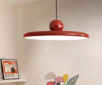 Flying Saucer LED Pendant Light, Retro Disc, Adjustable Drop