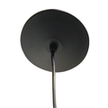 Satin Black Pendant Light Fixture For 3 Lights