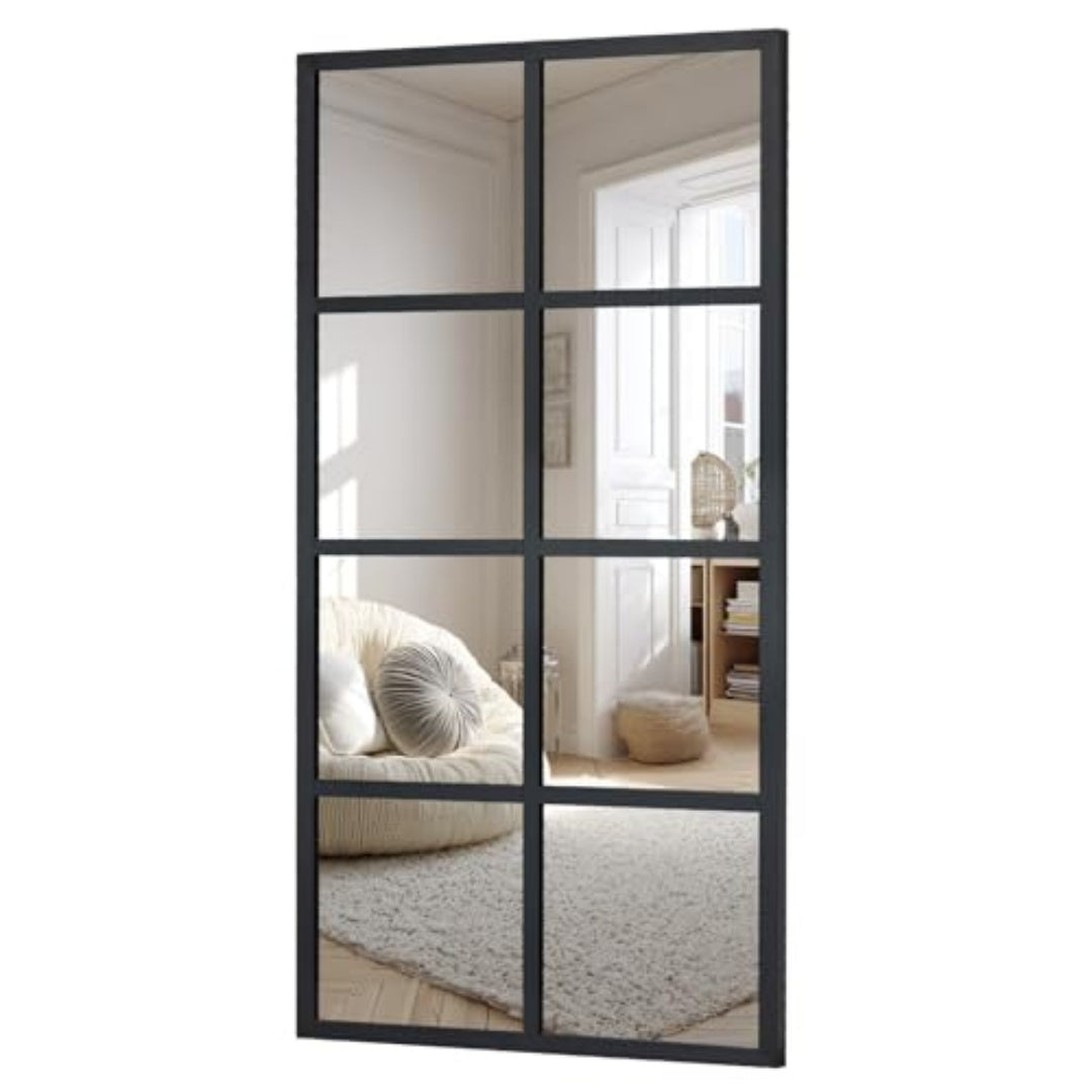 Window Pane Mirror
