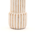 Decorative Wooden Centerpiece Candle Holder- 4x12 -Elegant Candle Stan