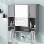 35'' X 28'' Modern Wall Mounted Bathroom Storage Cabinet