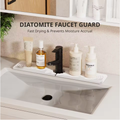 Diatomaceous Earth Sink Tray Stone Home Sink Caddy Kitchen Instant Dry