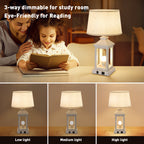 20.5 Set Of 2 Vintage Table Lamps For Living Room