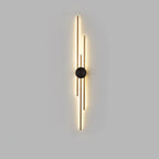 Full Copper Linear Wall Sconce, 25 to 48 in Lengths