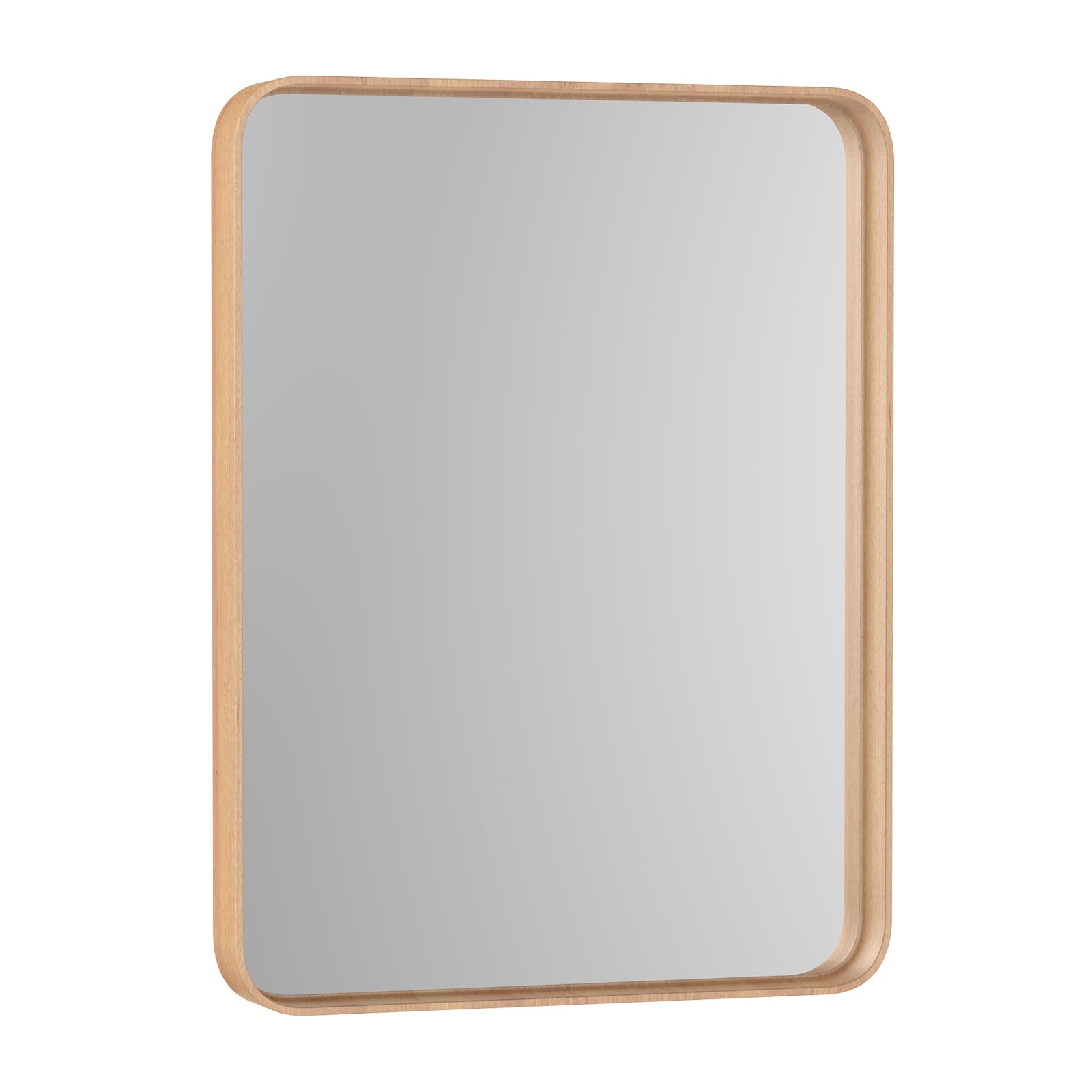 Wall Mirror With Rectangular Metal Frame