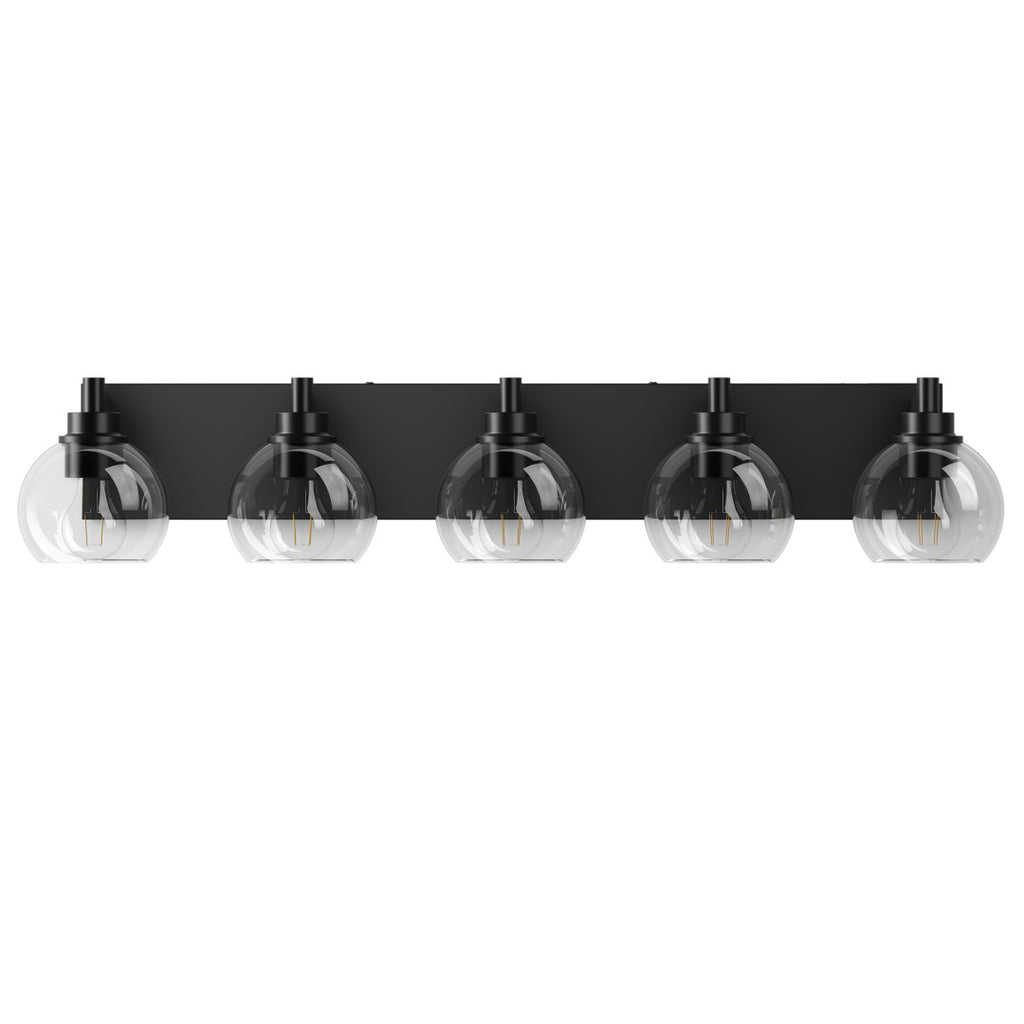 Bathroom Light Fixtures Over Mirror 5-Lights Bathroom Vanity Light Wit