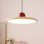 Flying Saucer LED Pendant Light, Retro Disc, Adjustable Drop