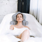 1Pc Full Body Bath Pillow With Headrest Lumbar Support Quick-Drying Ba