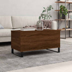 Oak-Look Coffee Table, 35 in