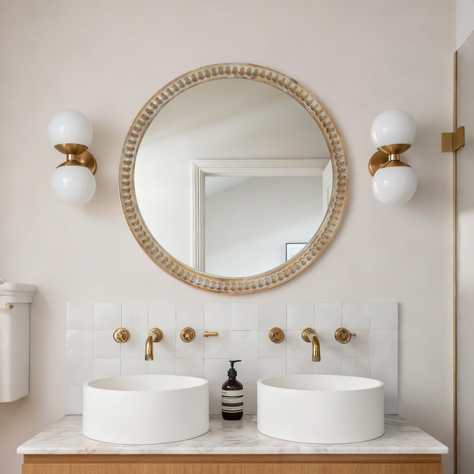 Round Decorative Wall Mirror