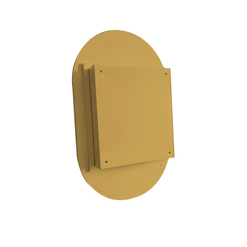 20x34 Inch Oval Recessed Medicine Cabinet