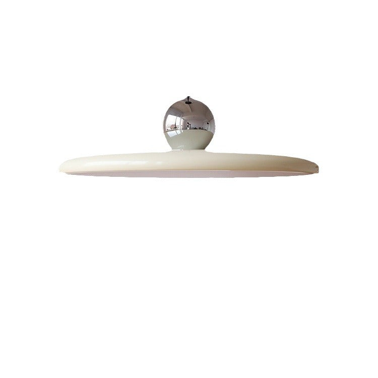 Flying Saucer LED Pendant Light, Retro Disc, Adjustable Drop
