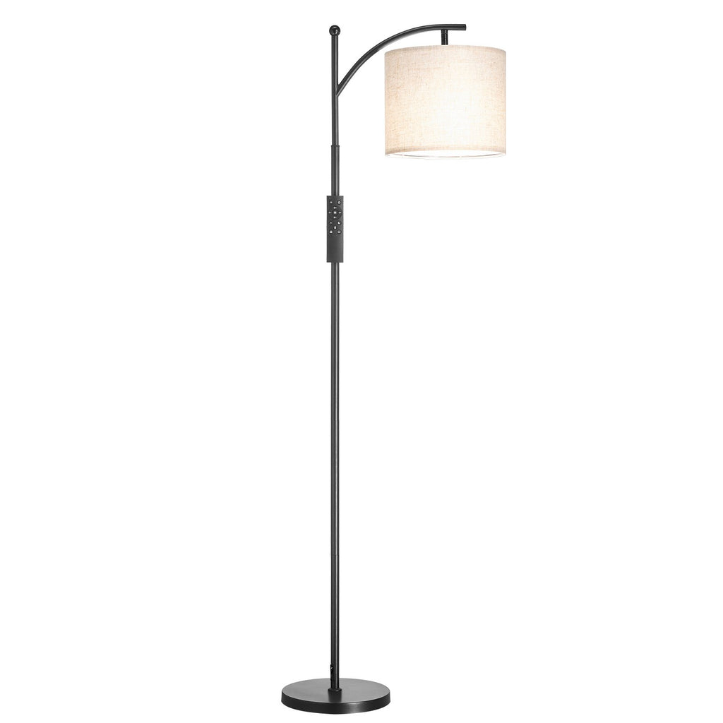 Dimmable LED Floor Lamp, Adjustable Color Temperature, Remote Control