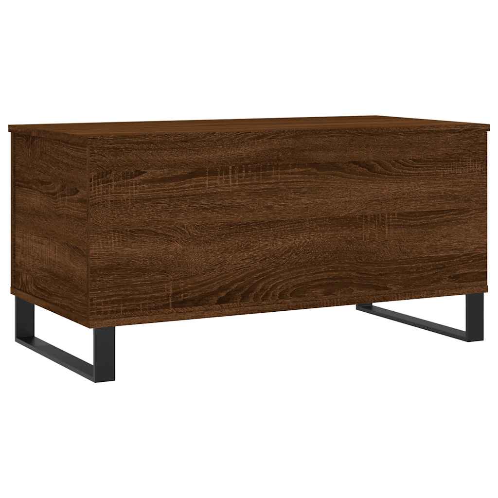 Oak-Look Coffee Table, 35 in